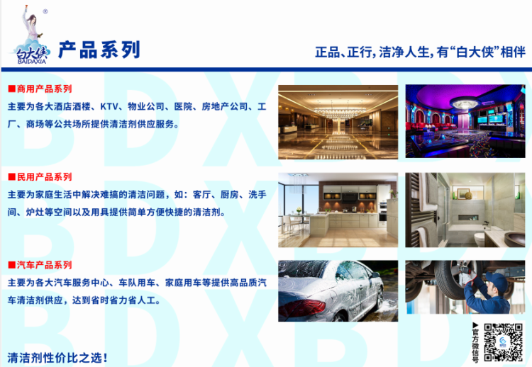 白大俠品牌清潔劑生產(chǎn)廠家